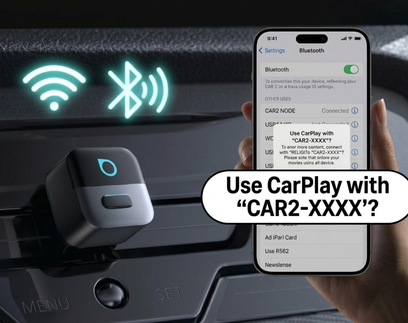 Trang chủ 11 ket noi bluetooth dien thoai voi ten thiet bi tren man hinh o to